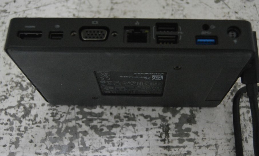 Dell K17A DRMM1 WD15 Laptop Docking Station USB-C SEE NOTES