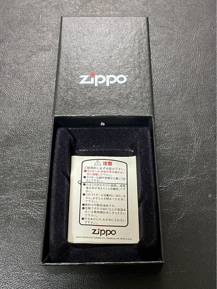 Zippo Final Fantasy Yuffie Silver Etching 2 Sided Processing Lighter Regular