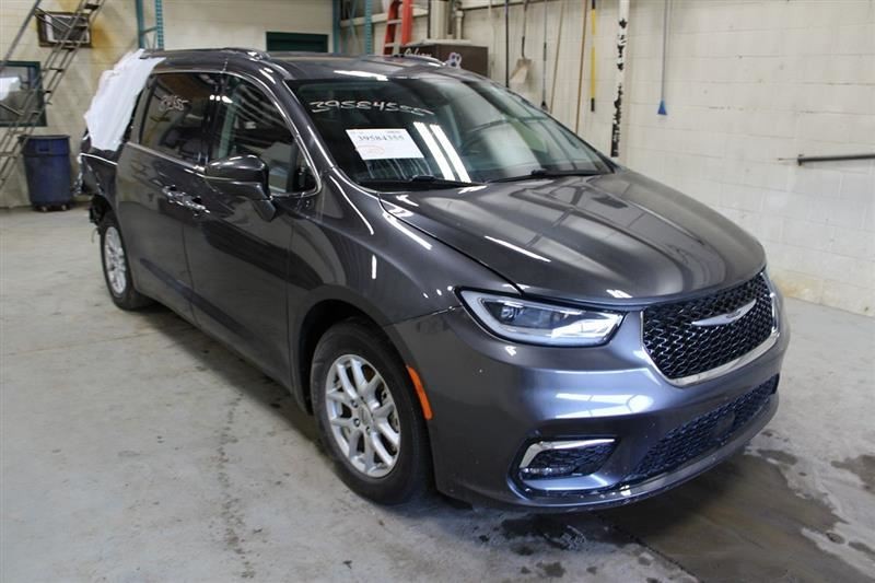 Info-GPS-TV Screen Display Front Dash Silver Bezel Fits 21-23 PACIFICA 2894557
