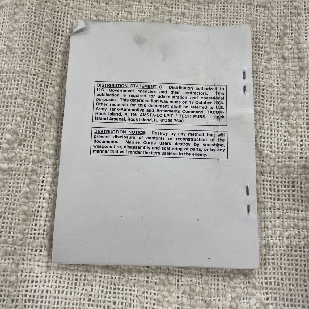 Mini Integrated Pointer Illuminator Module (MIPIM) AN/PEQ-16A Manual & Case ONLY