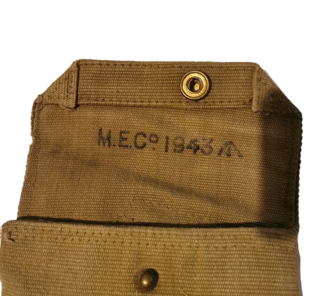 British Army WW2 1937 Pattern Webbing MECo 1943 Dated Pistol Holster 37 Pat