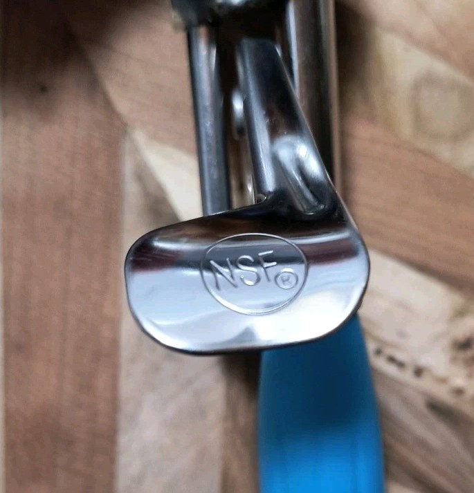 NSF Ice Cream Cookie Scoop #24 Blue Handle