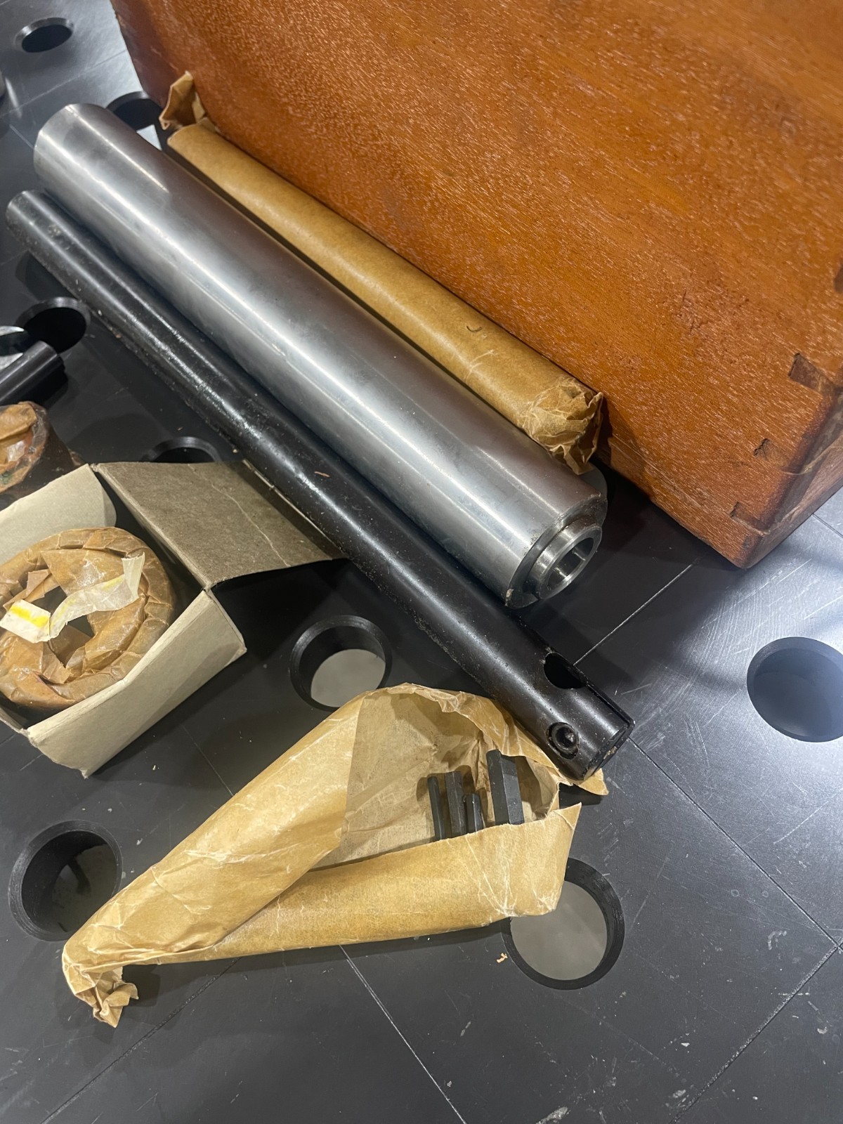 Phase II 235-001 End Mill Cutter Sharpener Sub Base Grinding Fixture Sharpening