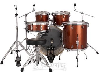 Ludwig Element Evolution 5-piece Drum Set with Hardware - Copper Sparkle