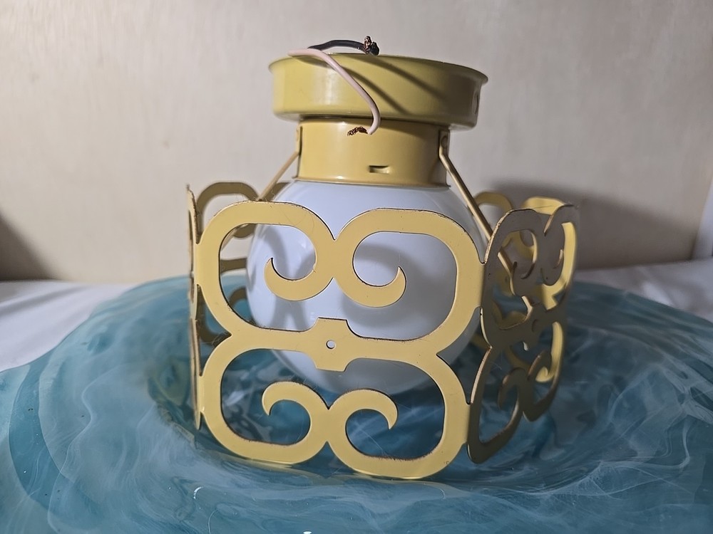 MCM Mid Century Modern Light Fixture Wired