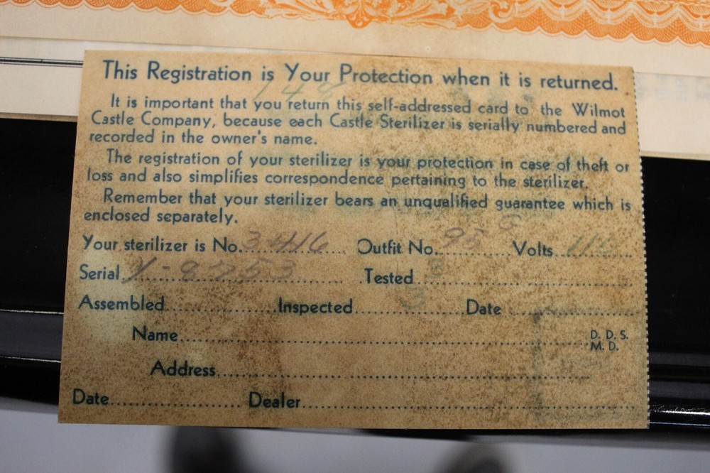 Vintage Castle Sterilizer