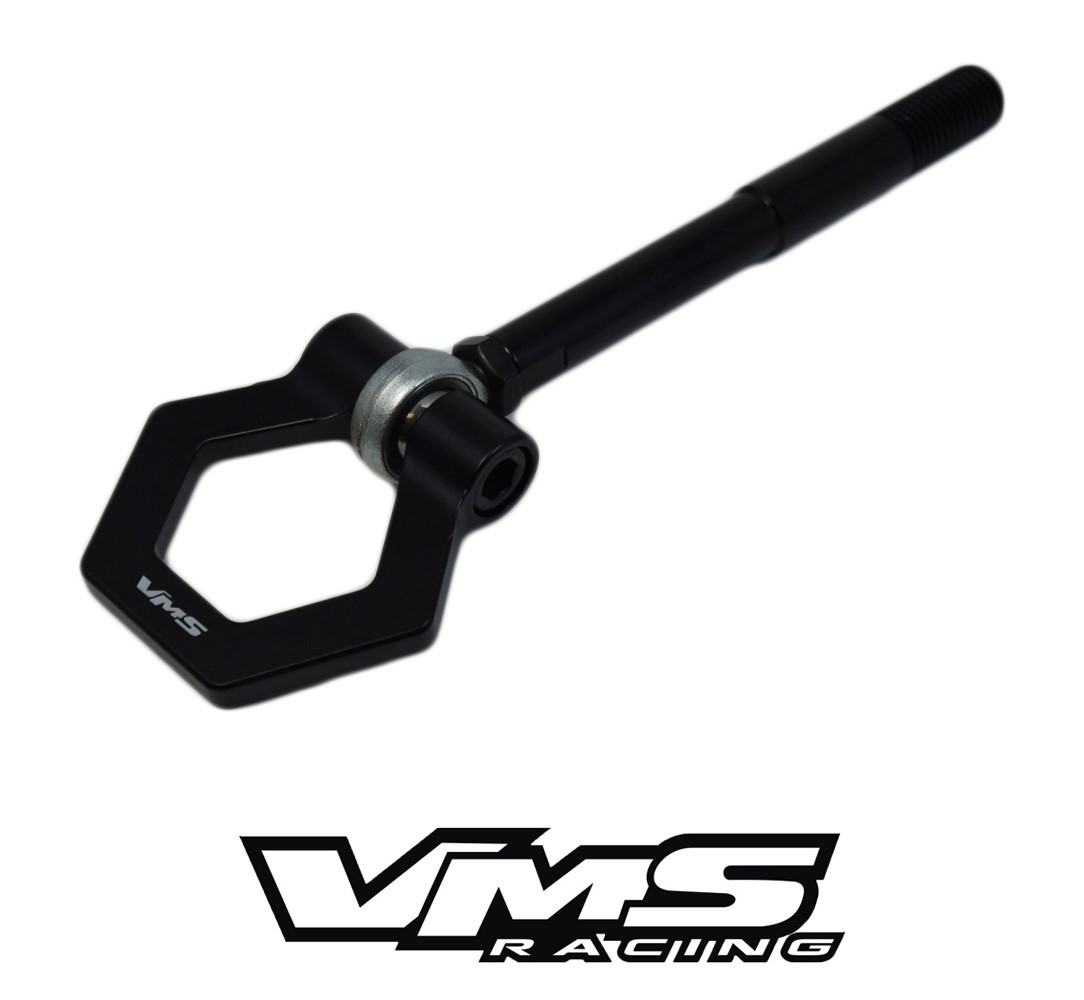 14-19 Chevrolet Corvette Racing FRONT Tow Hook C7 Z06 ZR1 Stingray Track BLACK