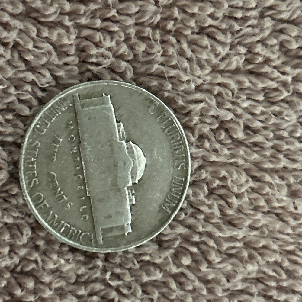 1948 Jefferson nickel no mint mark