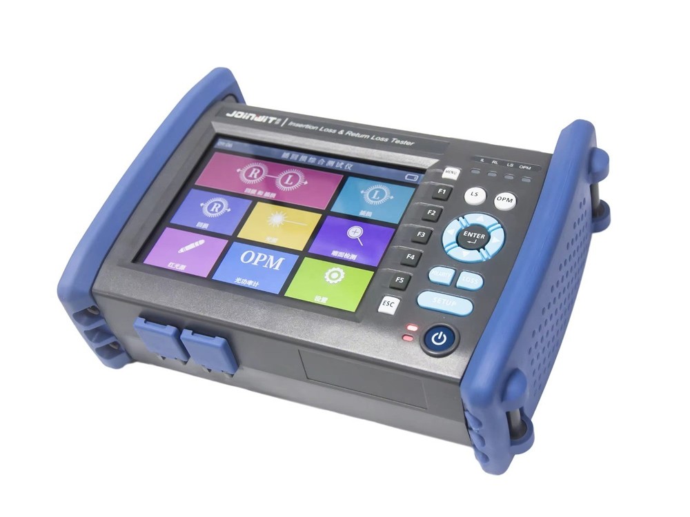 Fiber Optic Insertion Loss Return and Integrated Tester with Optical Power Meter