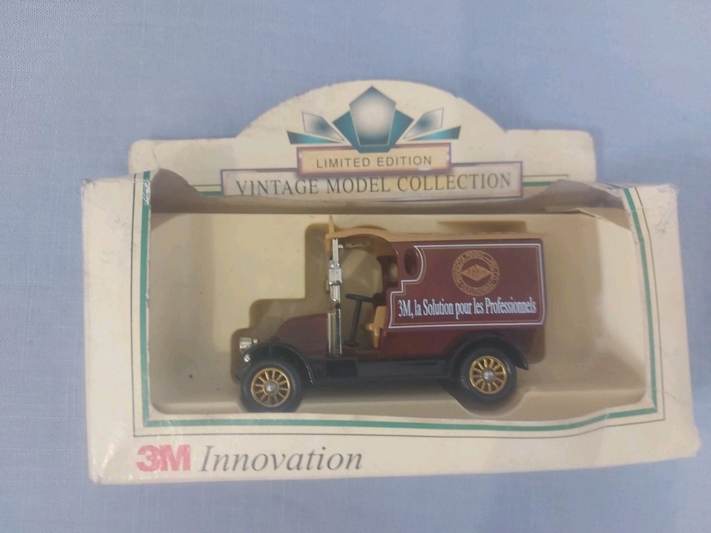 2 Yester Year Vintage Model Vans