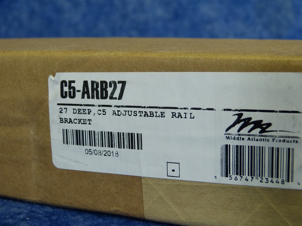 NEW Middle Atlantic C5-ARB27 27" Deep C5 Adjustable Rail Bracket (F4)
