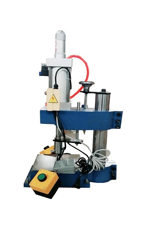 660Lb/300kg Pneumatic Punch Machine No Display Controller Adjustable Cylinder