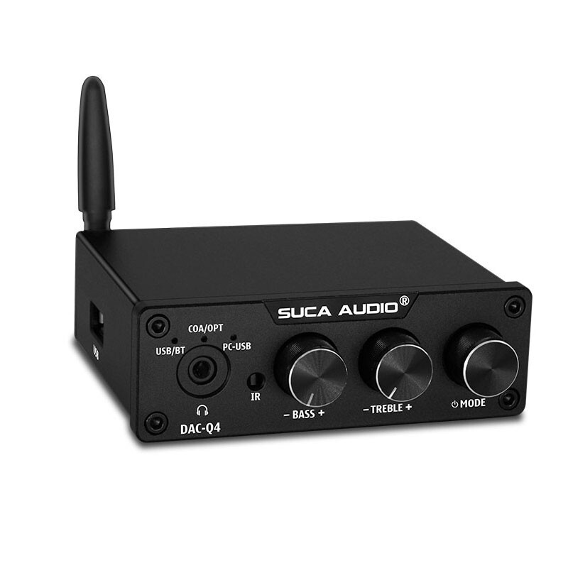 DAC-Q4 Audio Decoder USB Bluetooth5.0 Lossless Preamplifier Headphone Amplifier