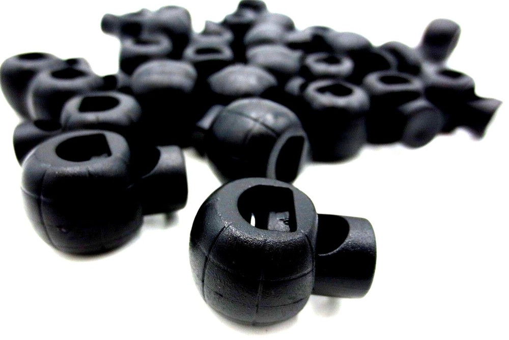 Soccer Ball Bag Draw String Spring Loaded Slide Lock fits 5/16" String DURABLE
