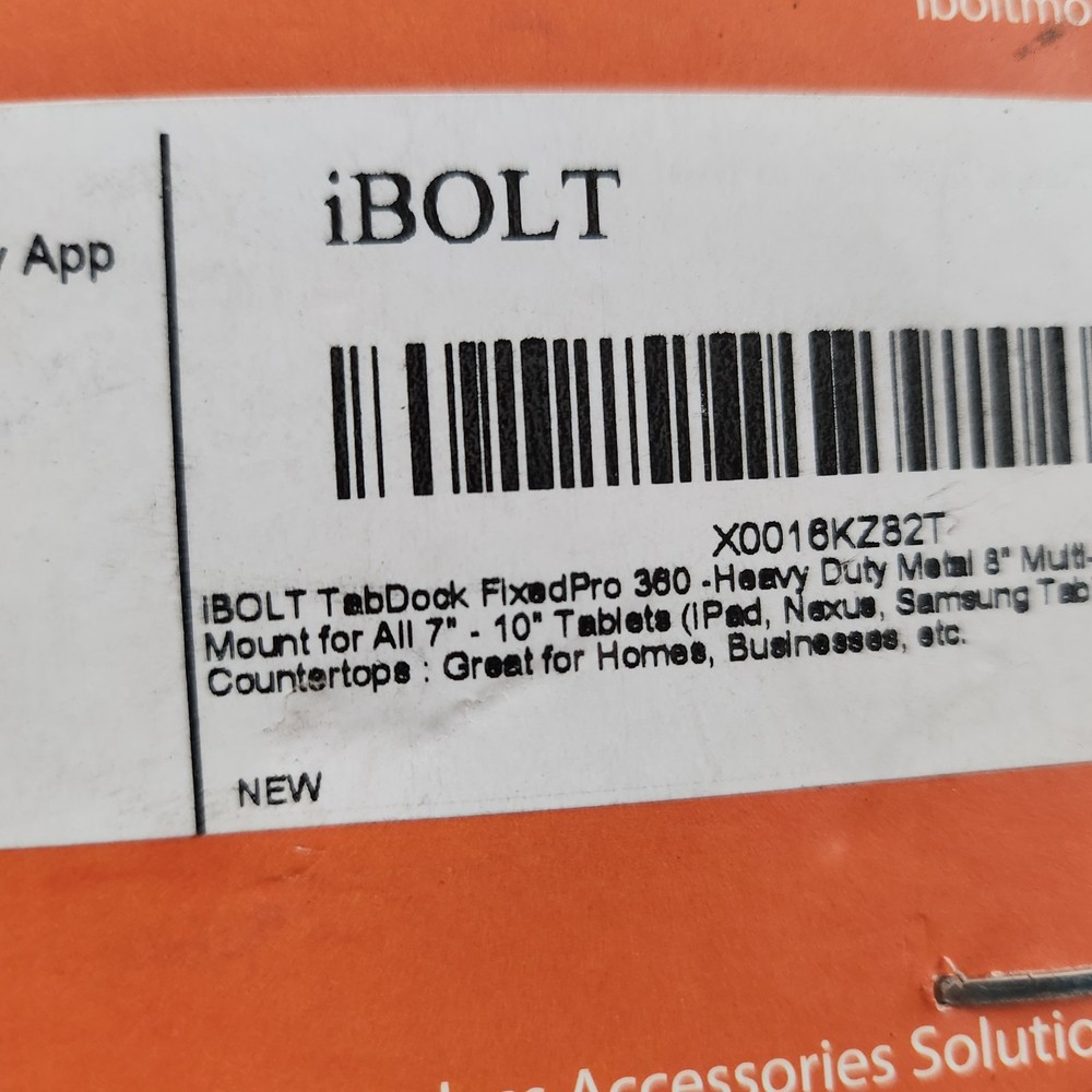 iBolt TabDock FixedPro 360 -Heavy Duty Metal 8" Multi-Angle Drill Base Mount ...