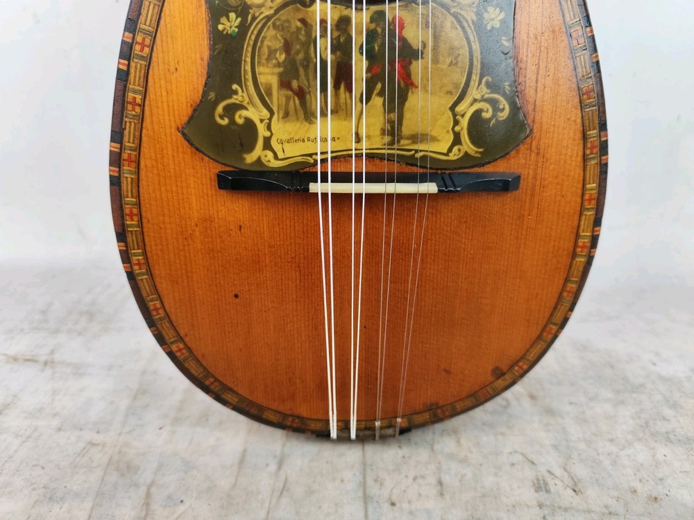 Luigi Cavani 1890 Voghera 4/4 Mandolin 曼陀林 만돌린マンドリン Rustic Cavalry