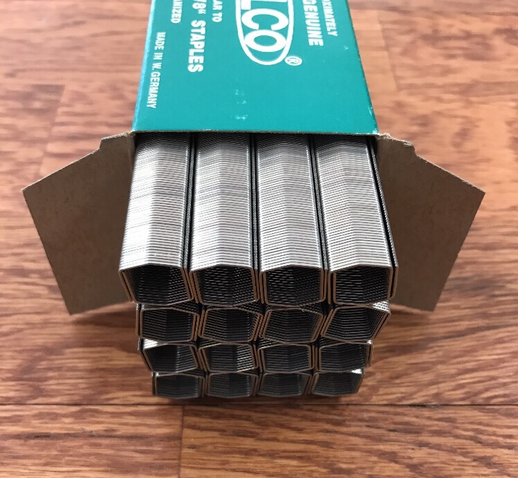 STH 2619 3/8" Staples, 5000 Per Box