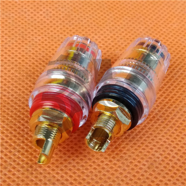 2pcs new Speaker Banana Amp Terminal Long Binding Post