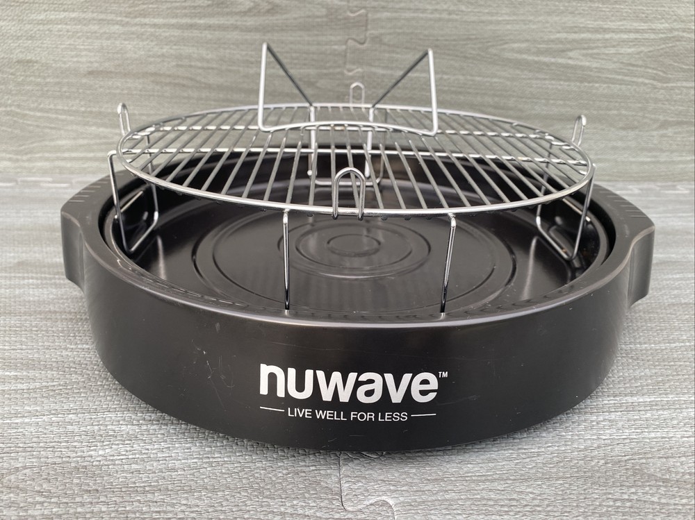 Nuwave Pro Plus Infrared Oven 20631 Drip Pan Base And Rack Replacement Part