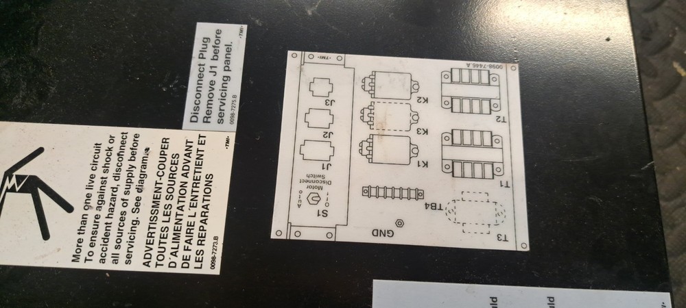 Onan transfer switch 0098-7274 b, 300-3092, program transition digital display
