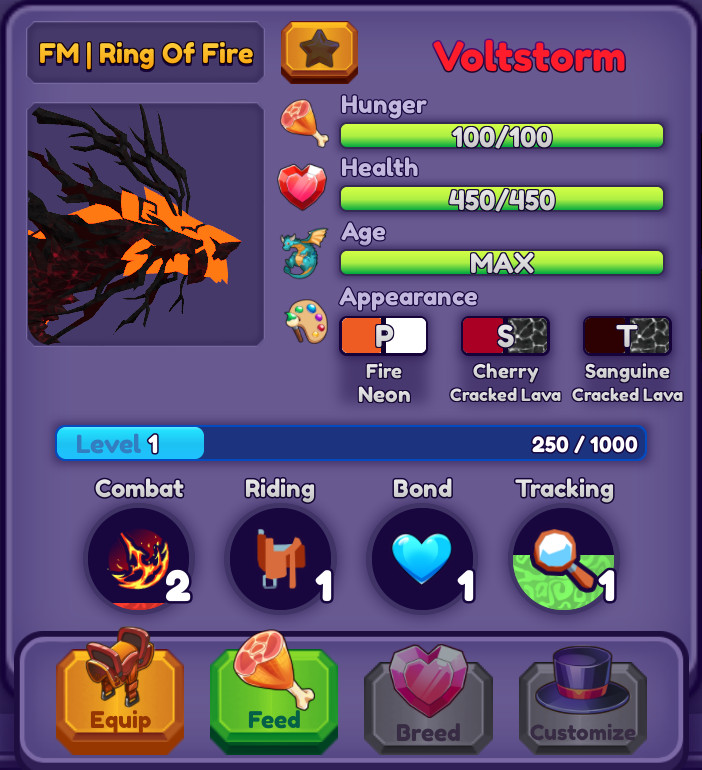 Voltstorm | Dragon Adventures | DA | Roblox