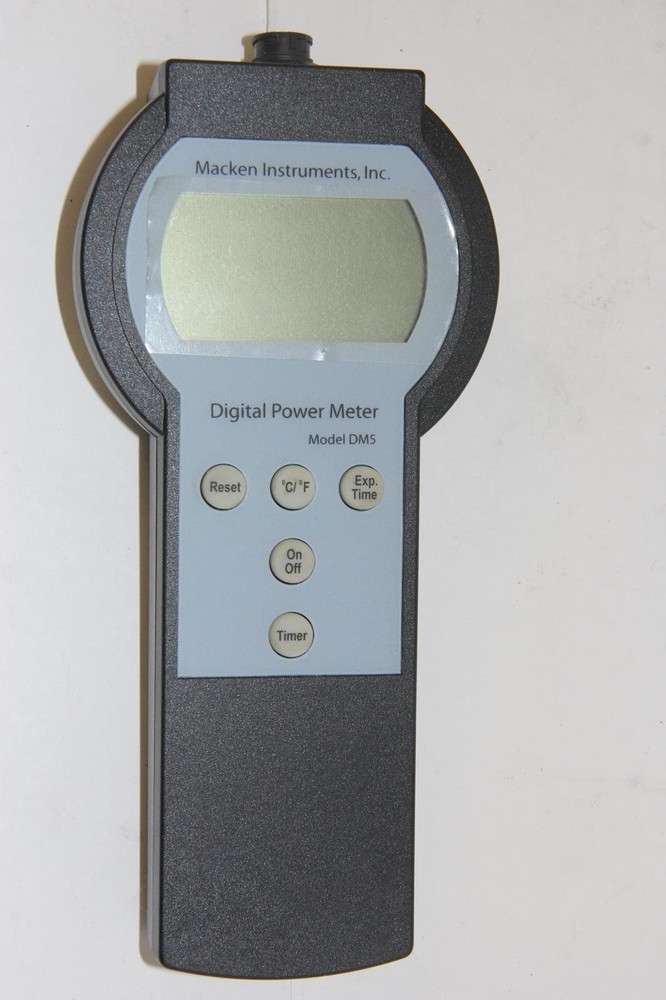 MACKEN INSTRUMENTS DM5 Digital Power Meter with D4C Conical Laser Power Probe