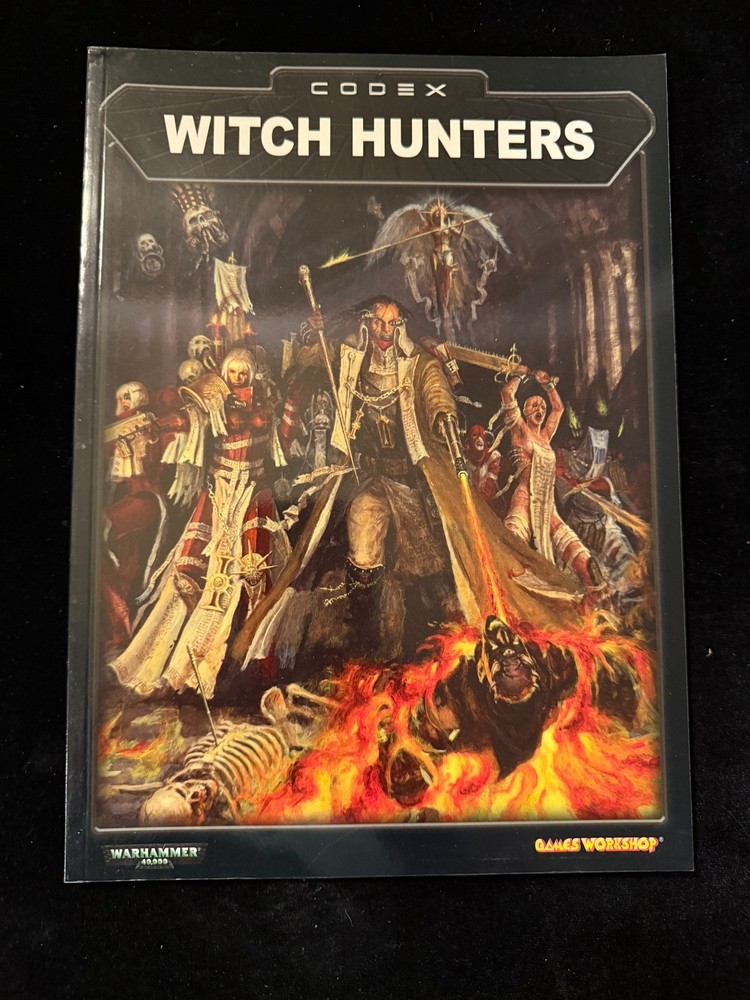 Games Workshop Warhammer 40k Witch Hunters Codex Book Supplement Rulebook 3rd Ed