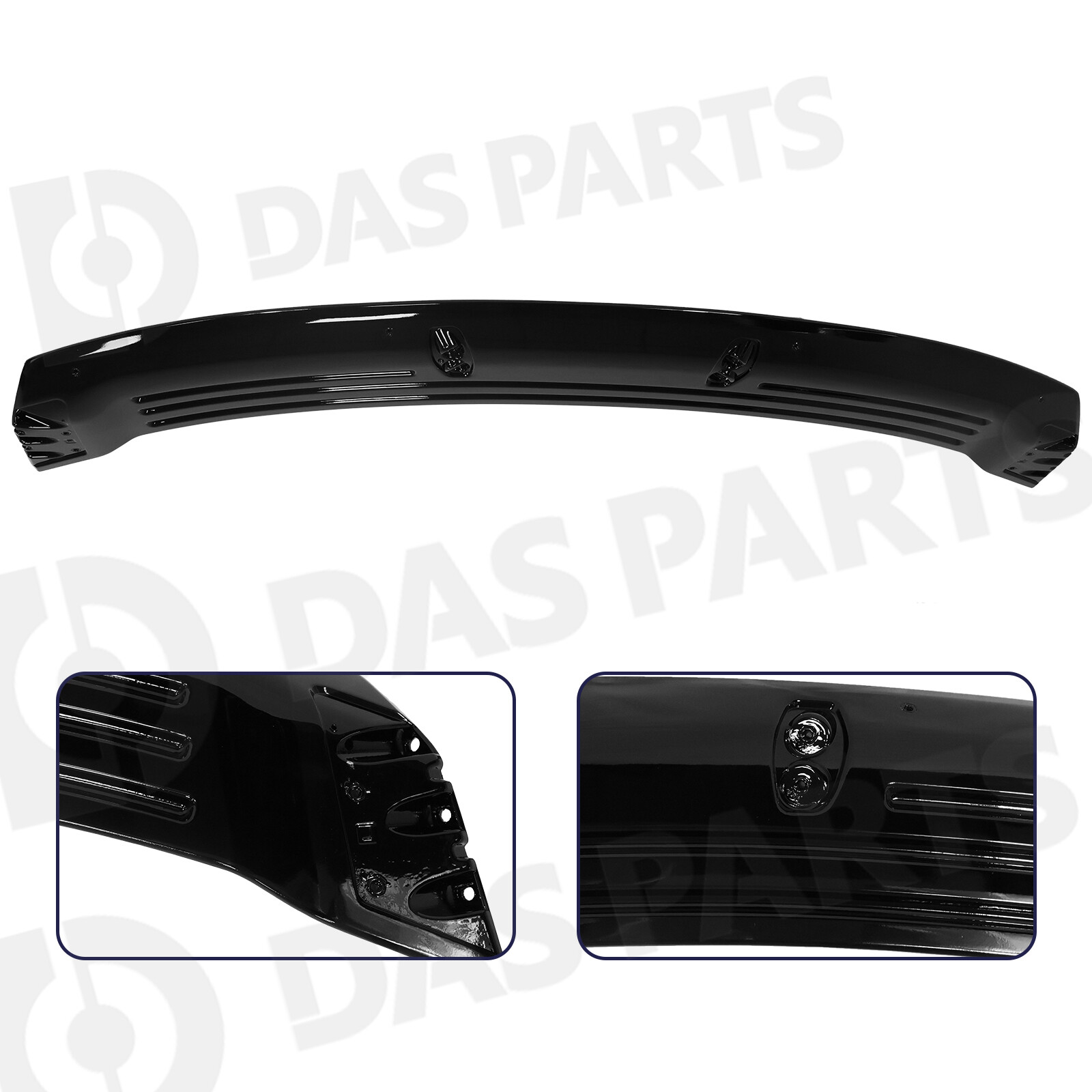 Gloss Black Spoiler Wing W/Gurney Flap DH Performance For 2024 2025 Ford Mustang