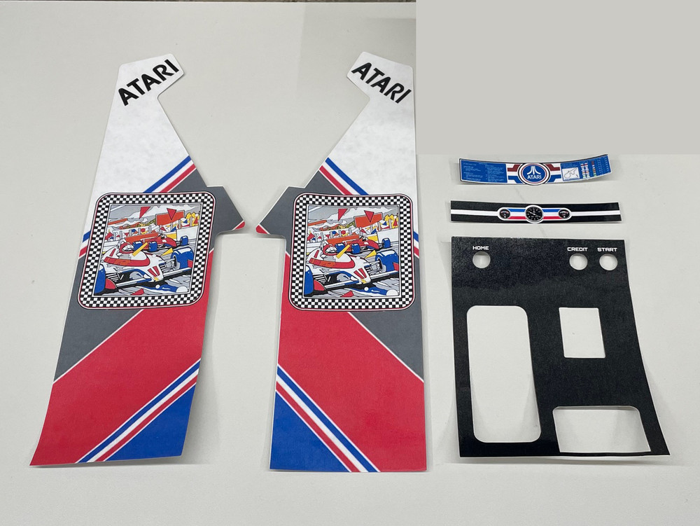 Custom Riser Sticker Set Only for your My Arcade Pole Position Arcade