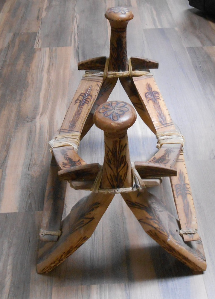 Vintage Handmade Middle Eastern Camel Saddle