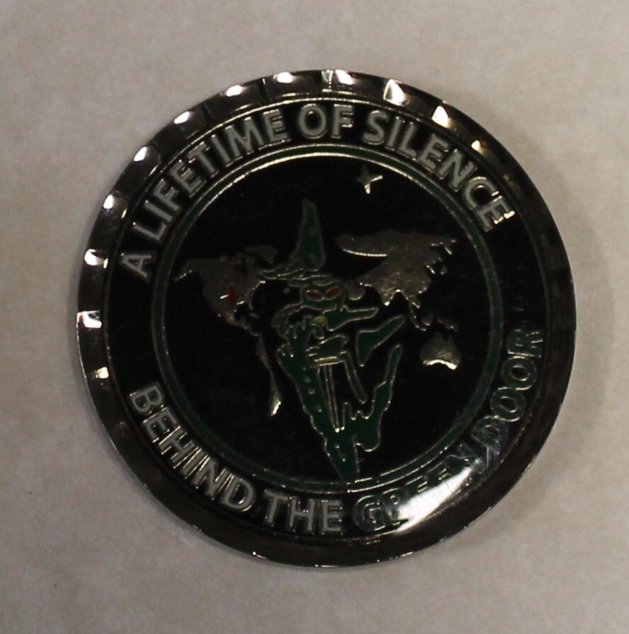 25th Air Force Operating Location Wright Patterson OL-WP Intel Challenge Coin