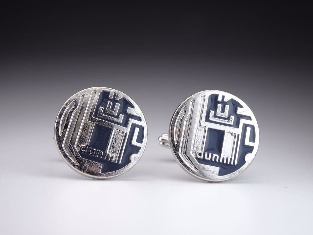 Dunhill Sv925 Geometric Cufflinks
