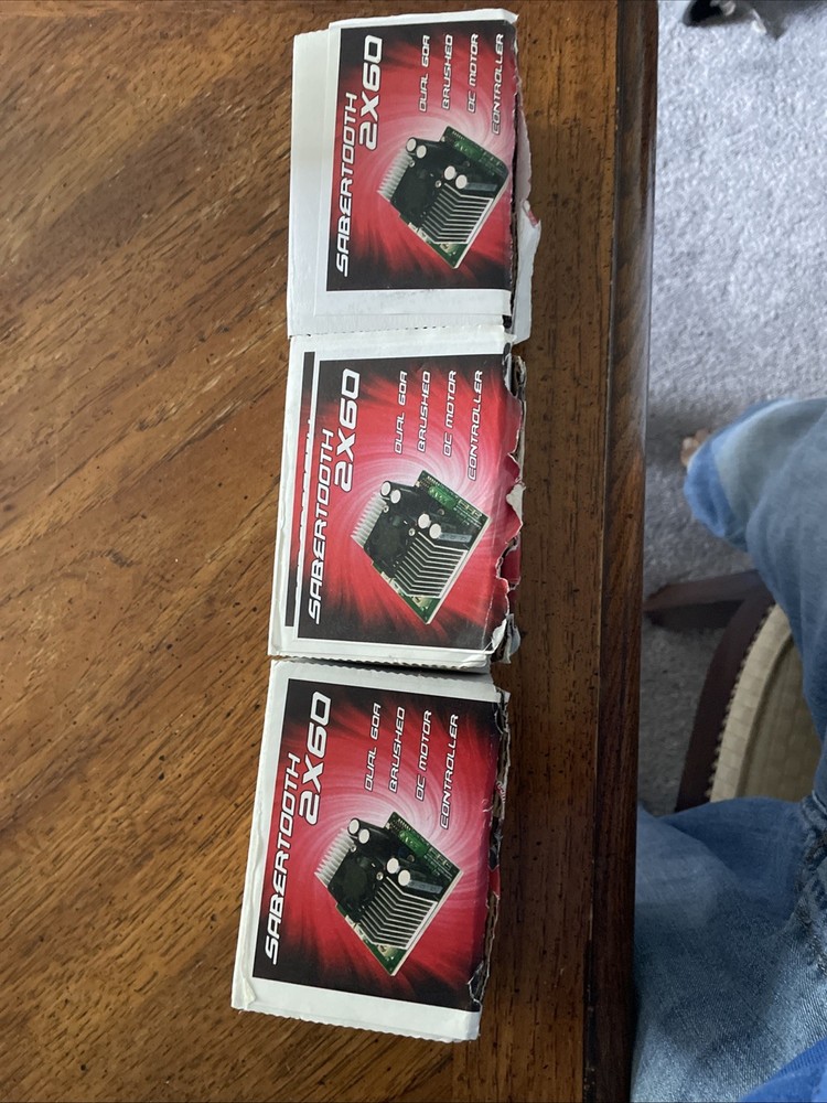 [New] Sabertooth dual 60 Amp motor driver 2x60 Dimension Engineering