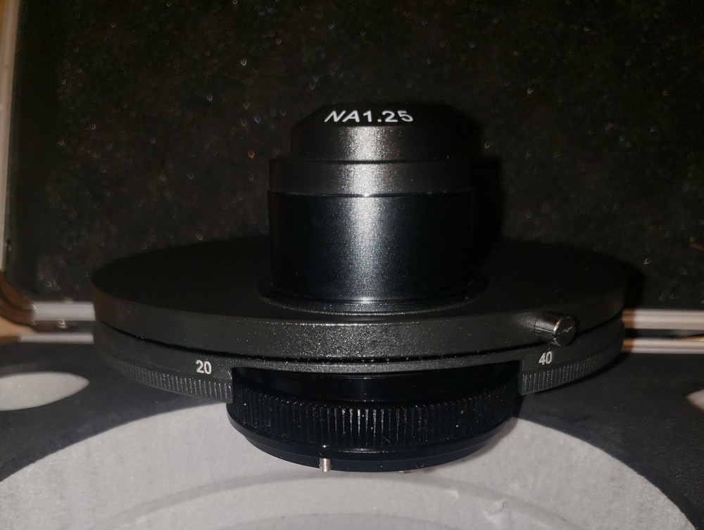 Microscope Phase Contrast Kit (10X 20X 40X 100X Plan Achromatic Phase...