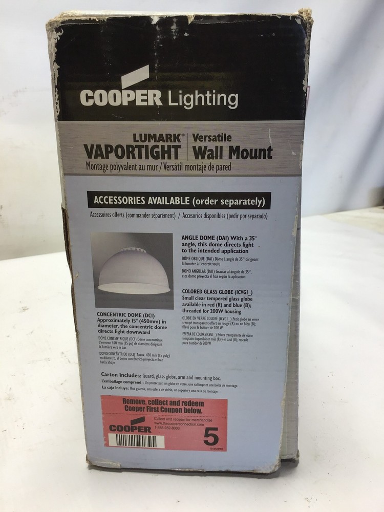 Cooper Lighting ICVW1G Wall Mount Light
