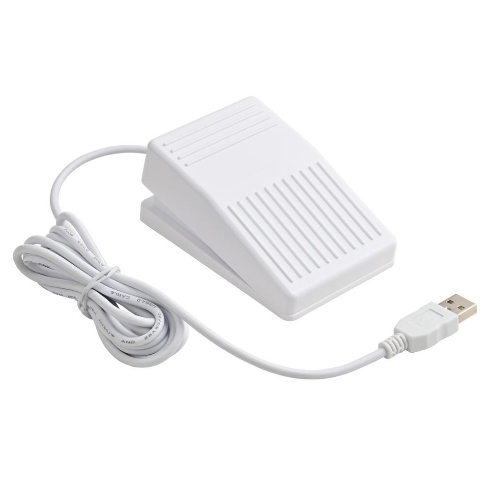 iKKEGOL Computer Peripheral Equipment USB Foot Pedal Keyboard Mouse Action HID
