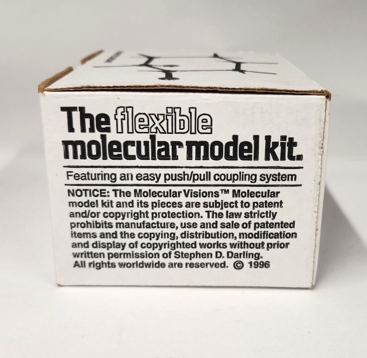 Molecular Visions 1996 A Chair Cyclohexane  Molecule Model Kit