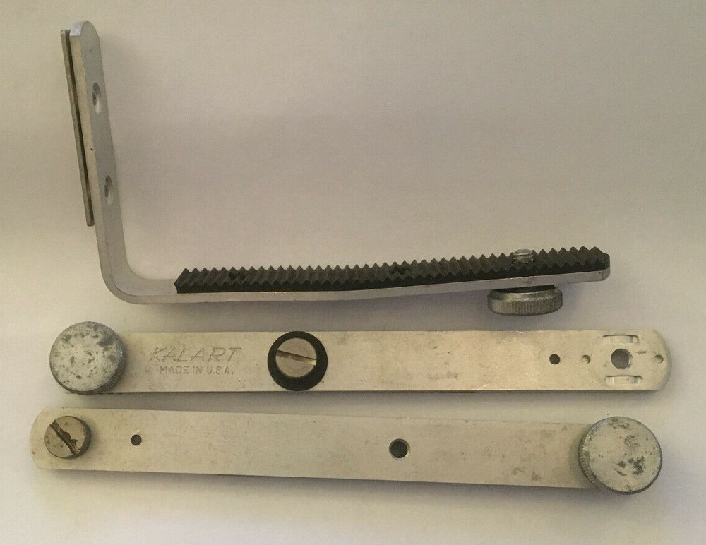 FLASH BRACKETS, STRAIGHT AND ANGLED, SET OF 3