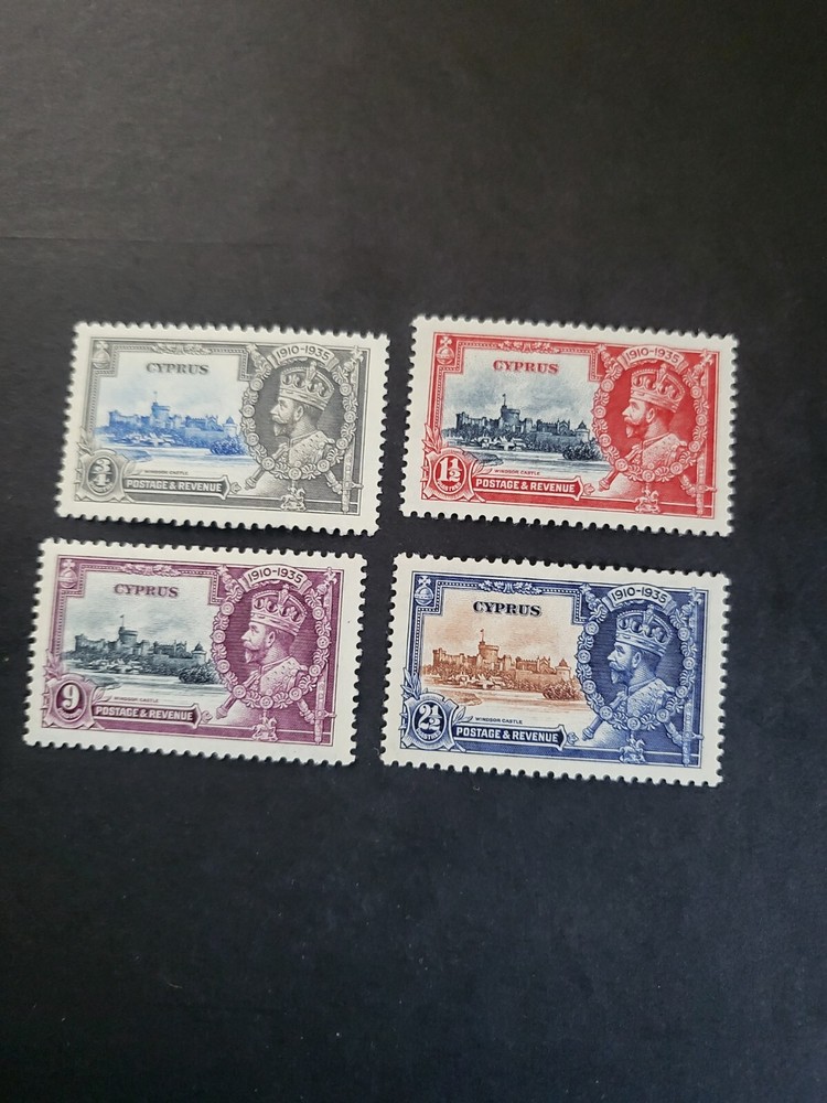 Stamps Cyprus Scott 136-9 hinged