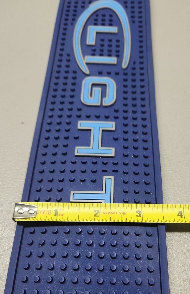 Bud Light Rubber Spill Mat / Bar Runner / Cocktail Barware,