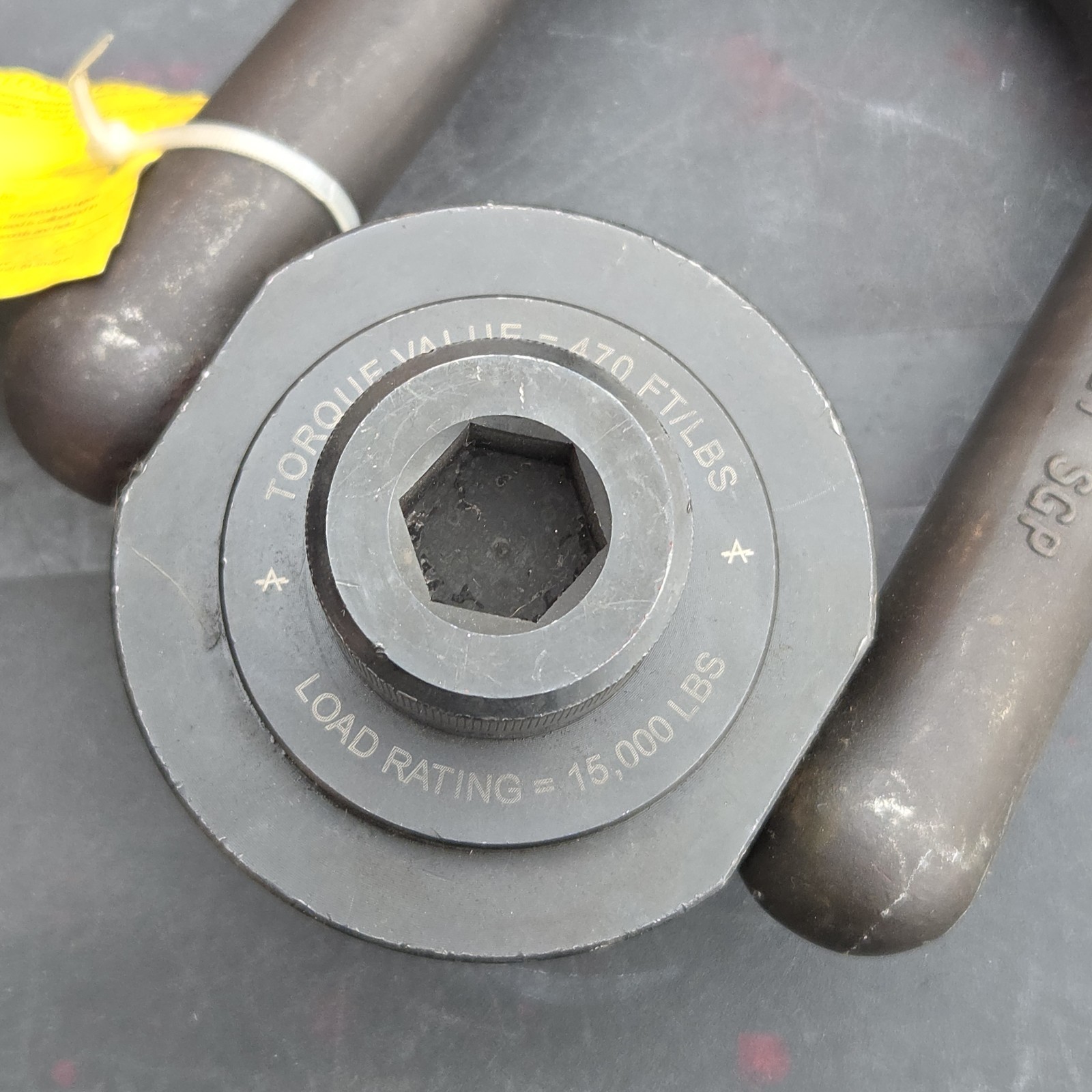 ADB Hoist Ring Heavy Duty USA 1-1/4"-7 WLL 15,000 lbs 33402 Lifting Shackle