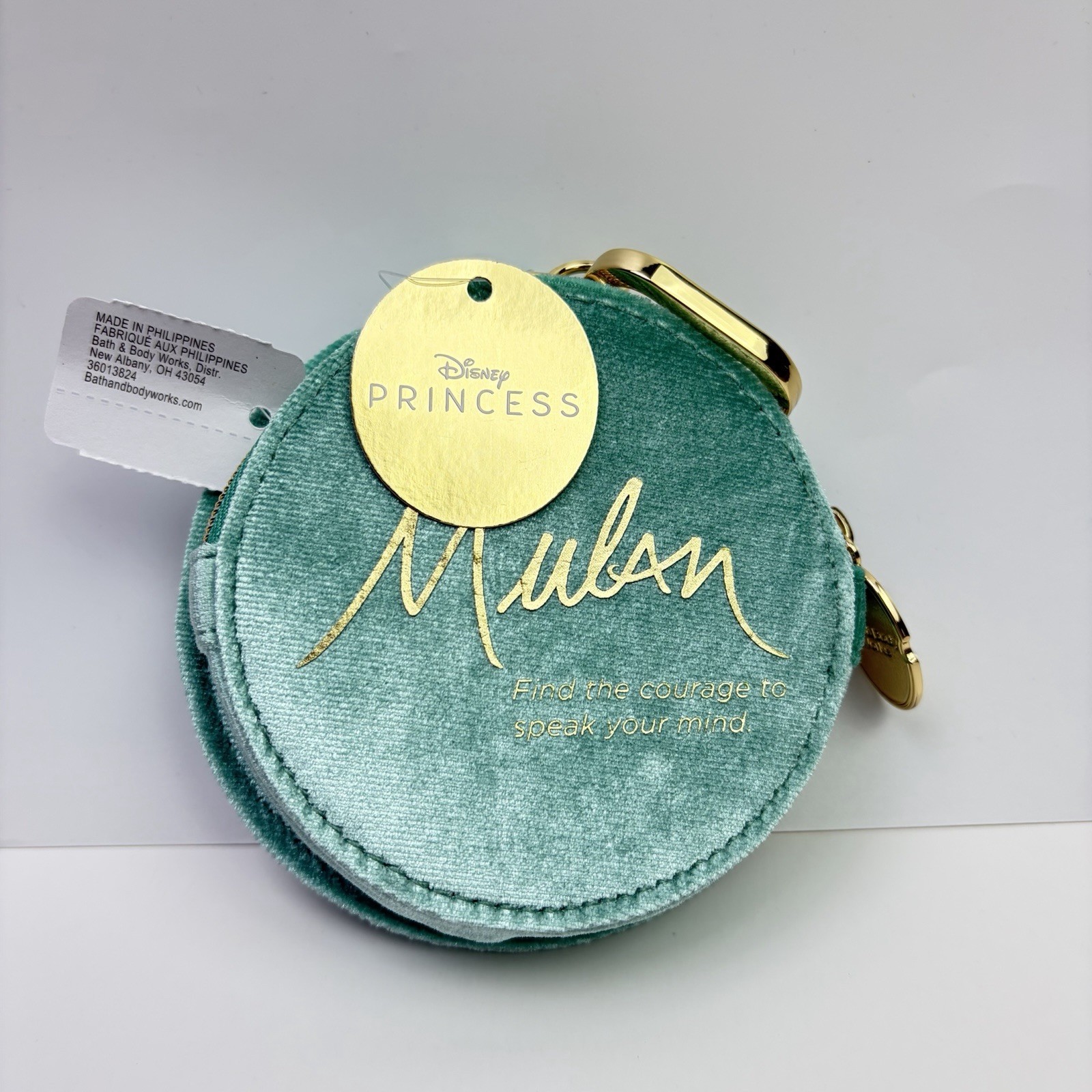 Bath & Body Works Disney Princess 2026 Coin Purses, SET OF ALL 4