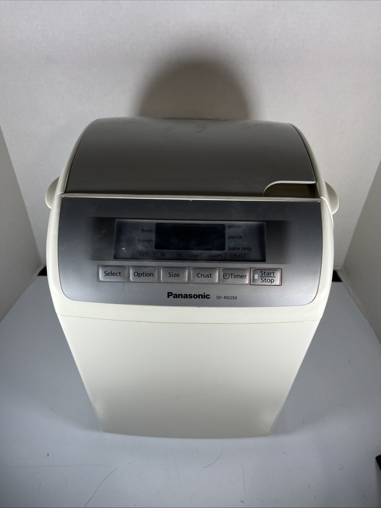 Panasonic SD-RD250 Automatic Bread Maker White/Yeast & Raisin Nut Disp No Paddle