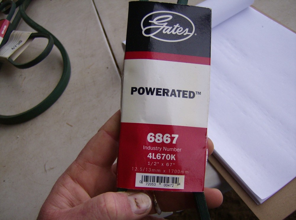 GATES 6867 DRIVE BELT
