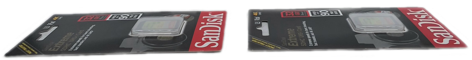 Sandisk 2 Pack Extreme 32GB SDHC UHS-I Memory Cards High Speed Universal