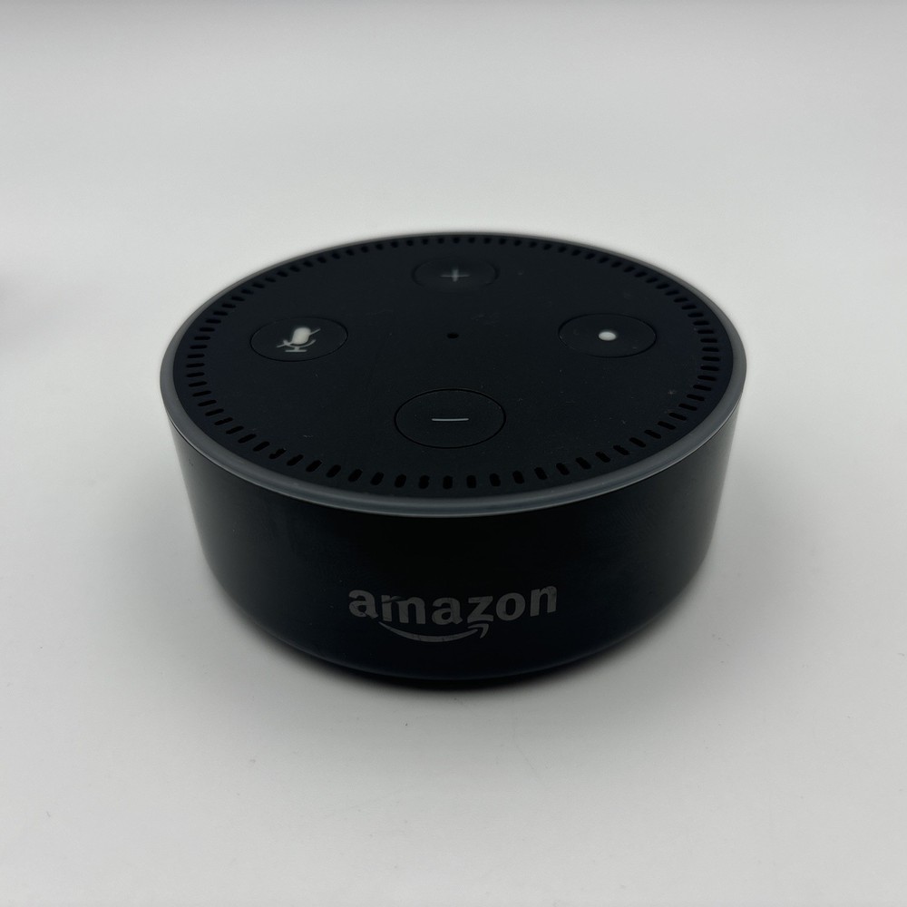 Amazon Echo 2nd Gen Smart Speaker Black (RS03QR) - Tested & Working