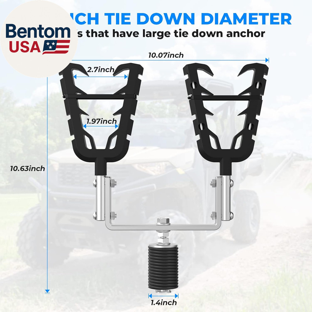 UTV Tool Rack, Hunting Tool Holder Rack Tool Mount Compatible with Polaris Range