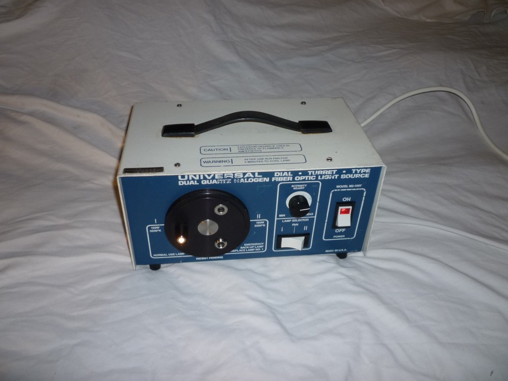 FIBEROPTIC M2-150 HALOGEN FIBER OPTIC LIGHT SOURCE