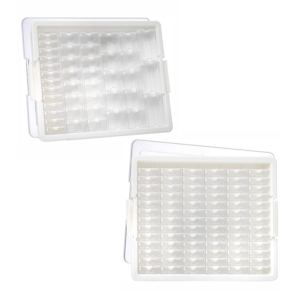 Bead Storage Solutions 45pcs Craft Organizer & 82pcs Tiny Supplies Organizer