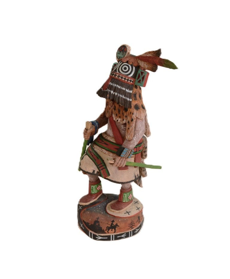 Hopi Kachina "Helili" By Woody Jewemcanewa